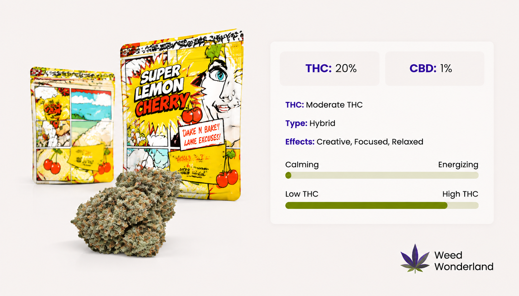 Caliweed Super Lemon Cherry Weed Wonderland