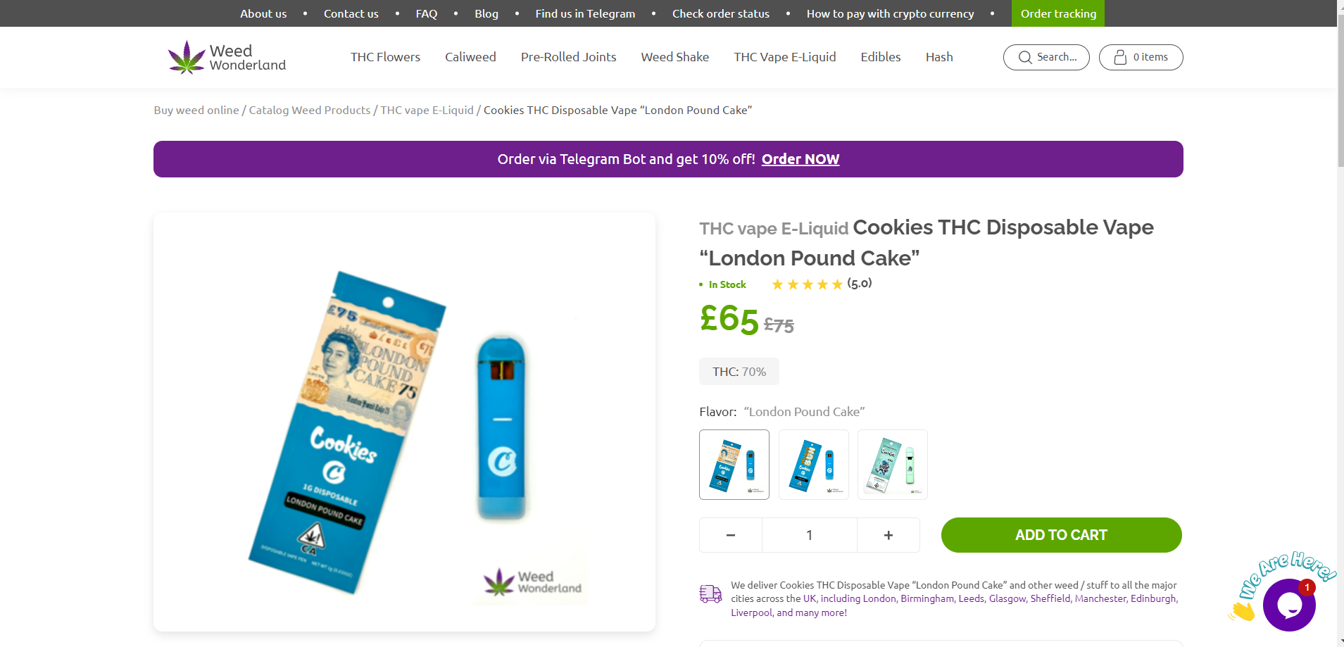 Cookies THC Disposable Vape London Pound Cake Cookies THC Disposable Vape London Pound Cake