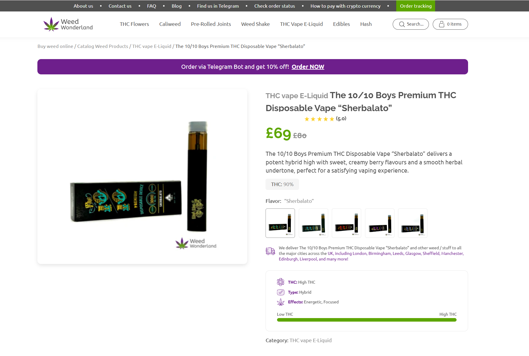 THC vape E-Liquid The 10/10 Boys Premium THC Disposable Vape “Sherbalato” THC vape E-Liquid The 10/10 Boys Premium THC Disposable Vape “Sherbalato”