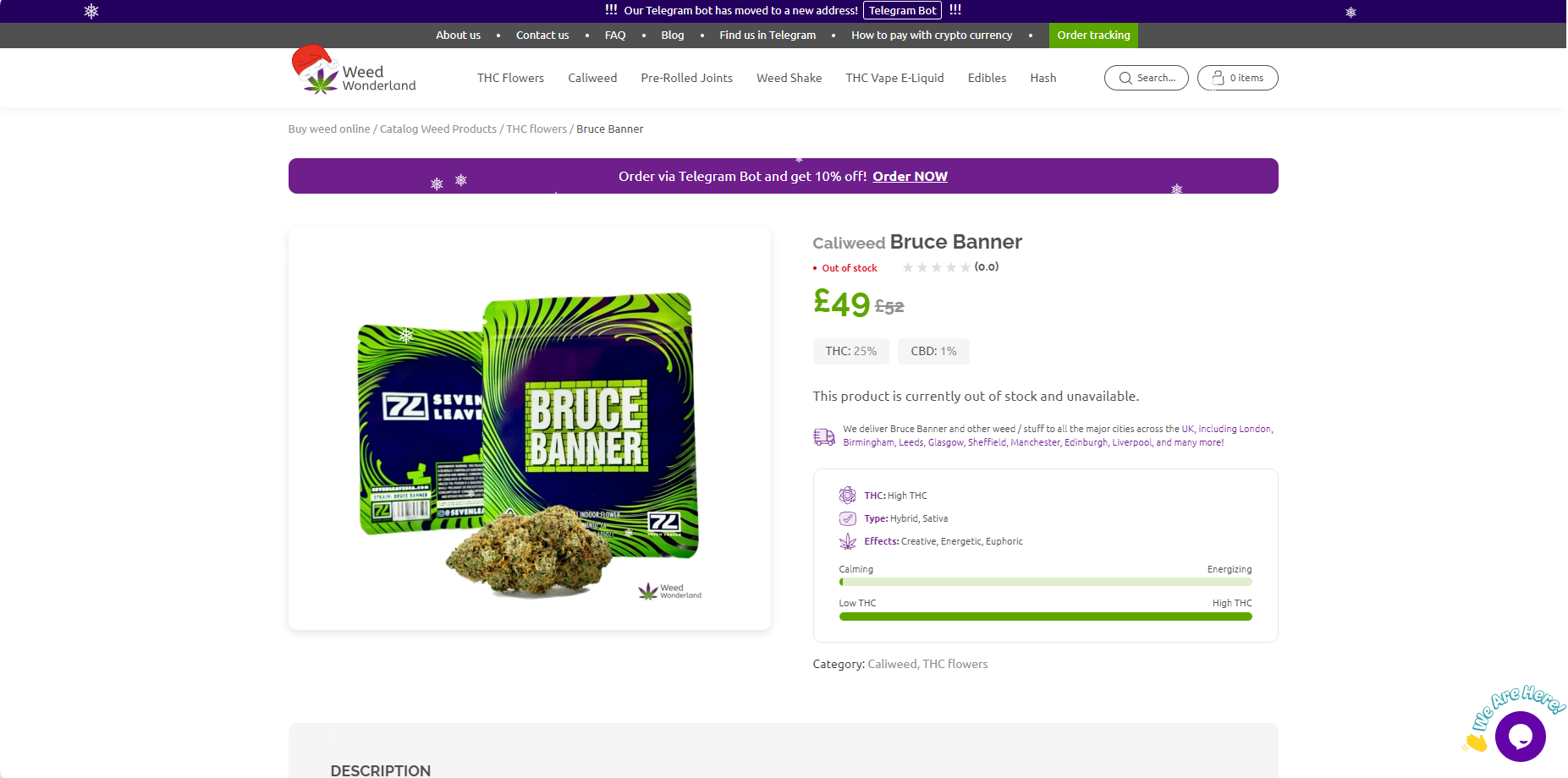 buy Caliweed Bruce Banner online at weed shop Weed Wonderland buy Caliweed Bruce Banner online at weed shop Weed Wonderland