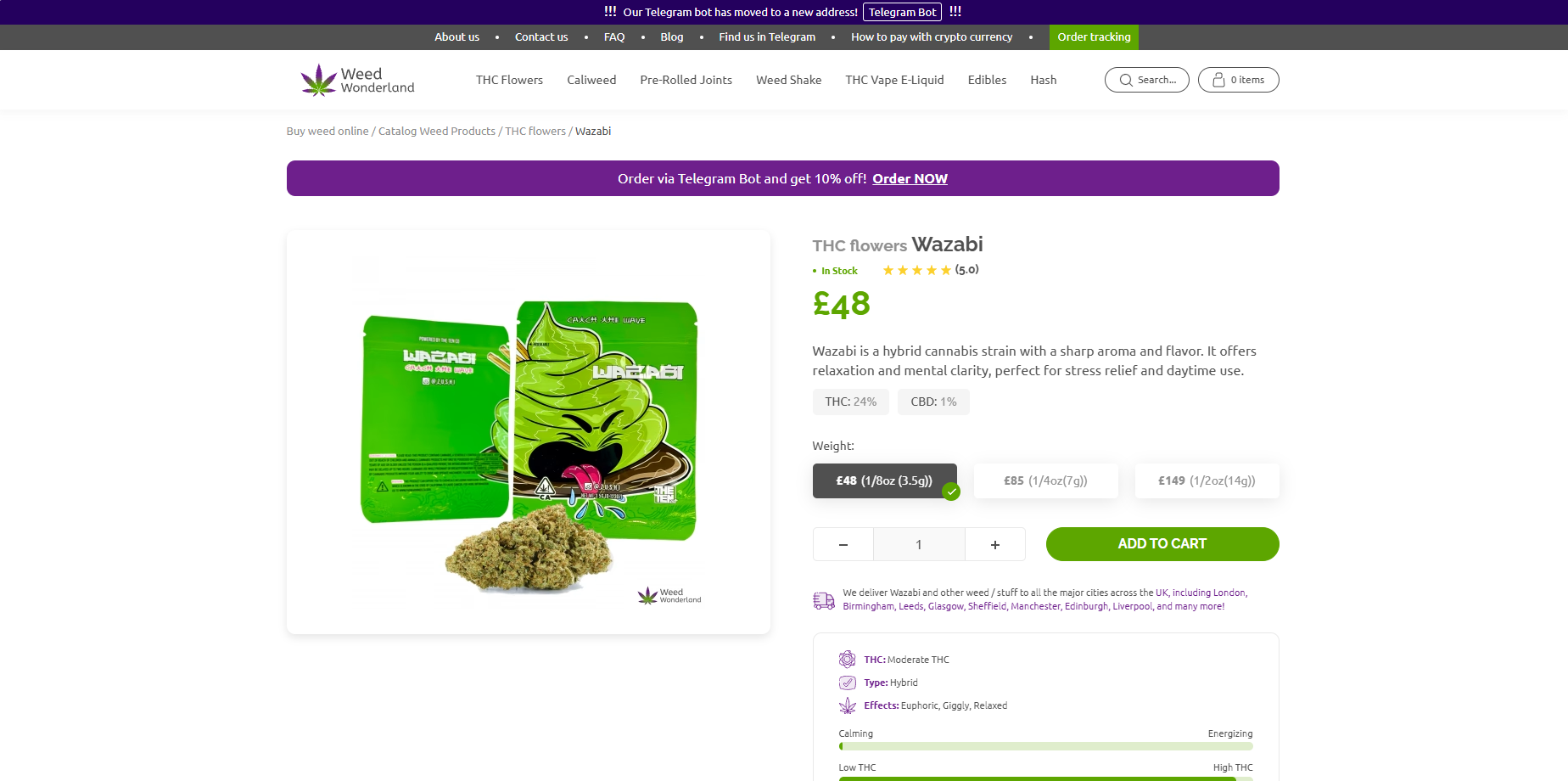 Buy THC flowers online at Weed Wonderland Scotland Buy THC flowers online at Weed Wonderland Scotland