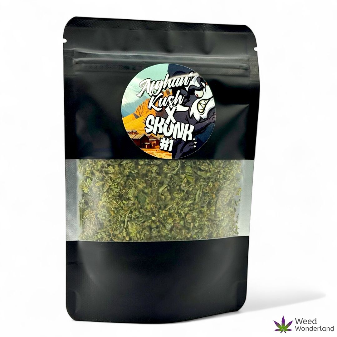 Afghan Kush x Skunk #1 Shake