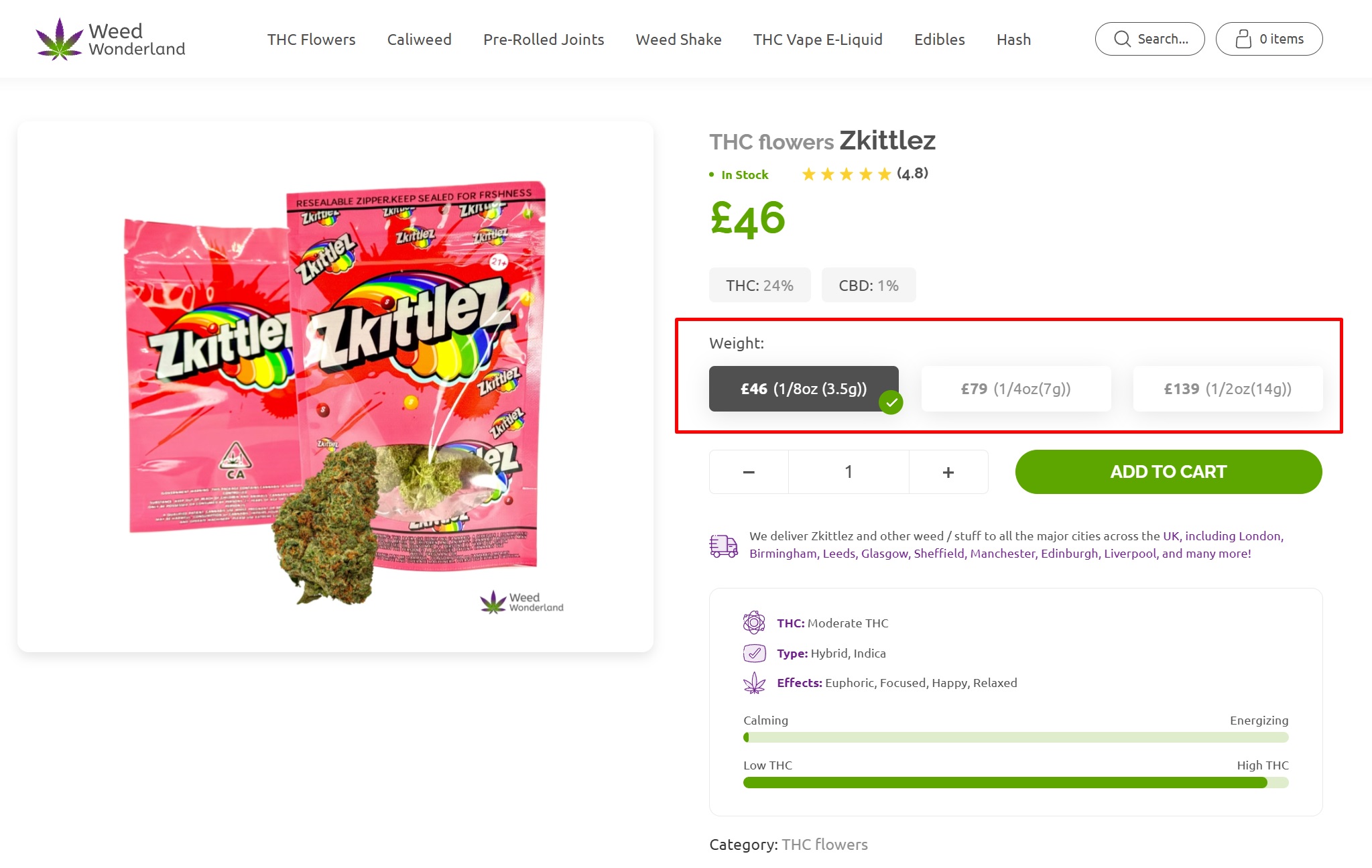 Buy THC flowers Zkittlez online Edinburgh at weed shop Weed Wonderland Buy THC flowers Zkittlez online Edinburgh at weed shop Weed Wonderland