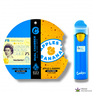 Cookies Dual Chamber "London Pound Cake x Apples & Banana"