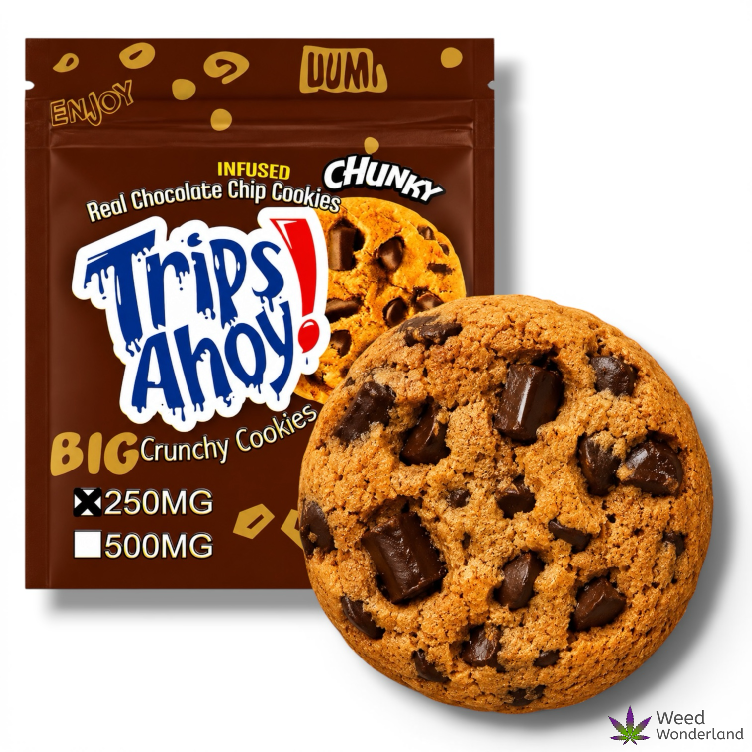 Buy Edibles Trips Ahoy Chocolate Chip Cookies