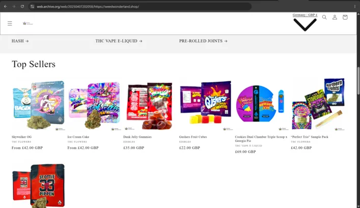 Buy pot in UK online