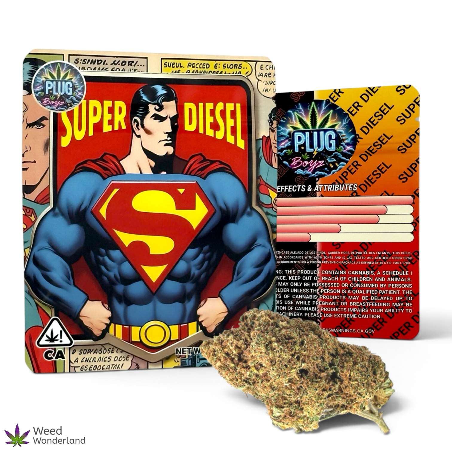 Buy THC flowers Super Diesel
